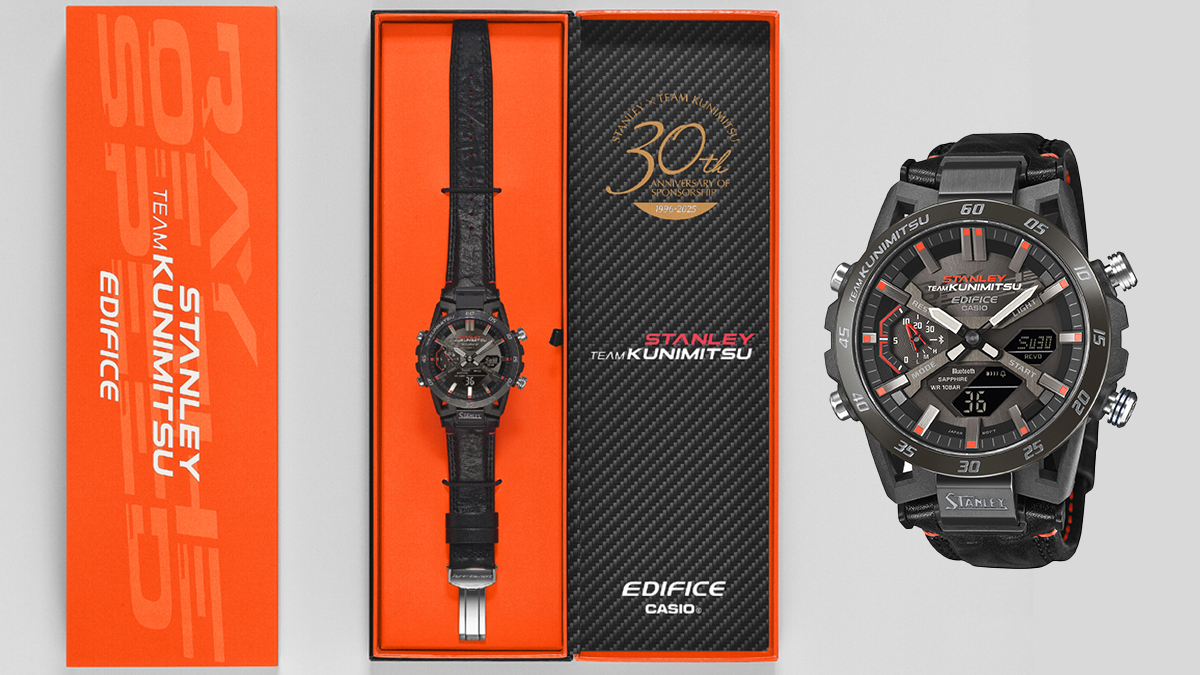 2019 TEAM KUNIMITSU オリジナルサーキットアンブレラ サイン入 autosport web shop / STANLEY TEAM KUNIMITSU サーキットアンブレラ